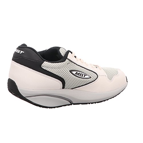 MBT 700709 MBT 1997 Classic W Mujer Zapatos de Cordones,Zapato bamboleo,señora Zapato Equilibrio,Suela Curva,Ivory/Black,41 EU