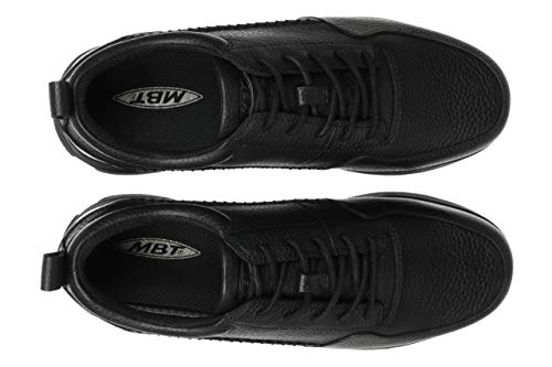 MBT Jumba Lace Up M Nubuk - Zapatos de tacón para hombre, color Negro, talla 47 EU