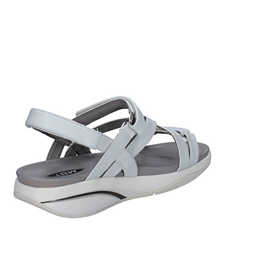MBT KIBURI W, Sandalias con Punta Abierta Mujer, Blanco (White 16), 40 EU