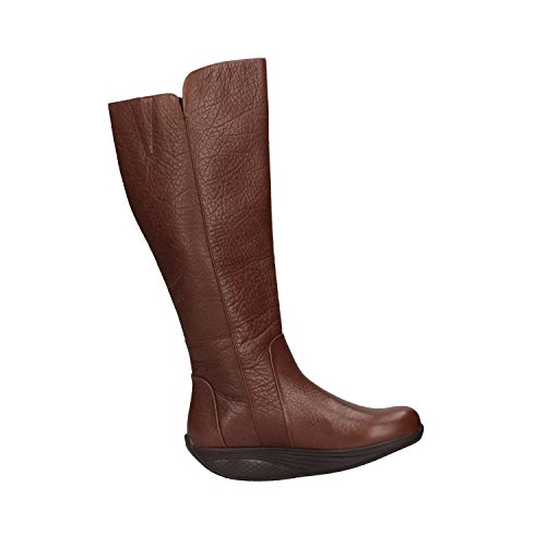 MBT Malika Zip High Boot, Botas Altas para Mujer, Marrón (Coco Brown), 36 EU