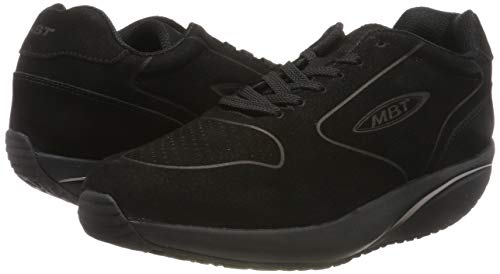 MBT MBT-1997 Nubuck W, Zapatillas Mujer, Negro (Black 03u), 37 EU