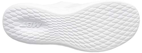 MBT Modena - Zapato para caminar con base de balancín para hombre, color blanco, talla 9