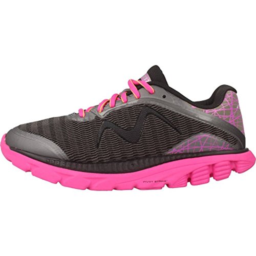 MBT Racer 18 W, Zapatillas para Mujer, Gris (Dk Gray & Fuchsia 1164y), 37 EU