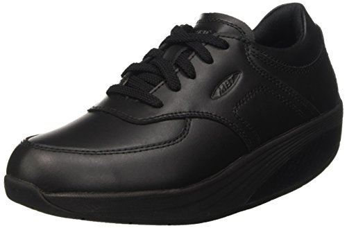 MBT Reem 6 Lace Up - Zapatillas de deporte, con tobillo descubierto Mujer, Negro (Nero), 36 EU