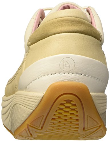 MBT Saida, Sandalias con Plataforma Mujer, Beige (Rucksack/Almond/White/Birch/Pink Rose), 36 EU