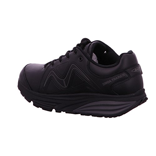 MBT Simba Trainer M, Zapatillas Hombre, Negro Black Black 257f, 43.5 EU