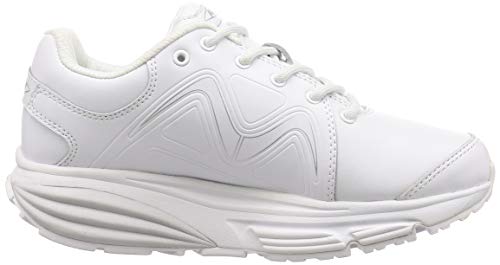 MBT Simba Trainer W, Zapatillas para Mujer, White/Silver