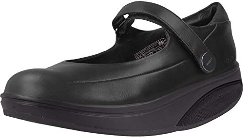 MBT SIRIMA 6S MJ W, Merceditas Mujer, Negro (Black Nappa 03n), 37 EU