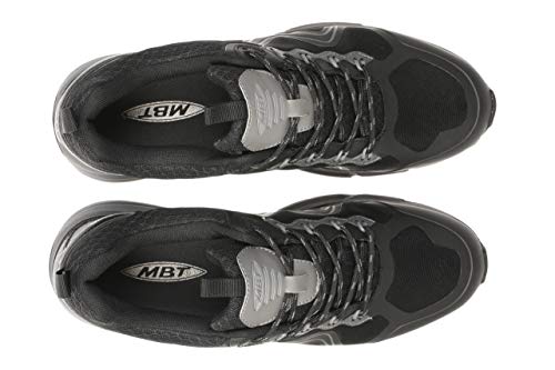 MBT Zapatillas de deporte para mujer TEVO WP W, calzado funcional para mujer, color Negro, talla 41.5 EU