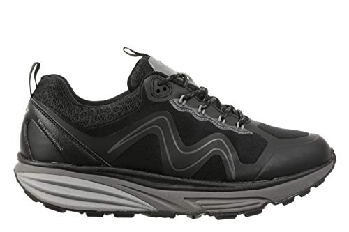 MBT Zapatillas de deporte para mujer TEVO WP W, calzado funcional para mujer, color Negro, talla 41.5 EU
