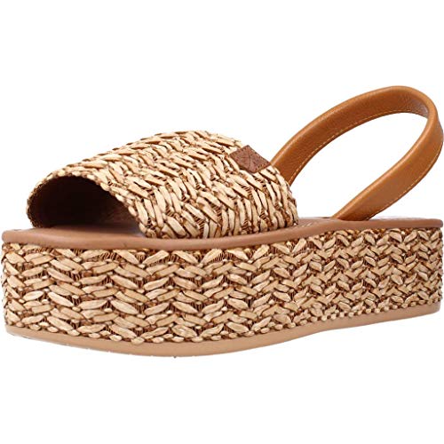 Menorquina de Mujer marrón hebra, Marca Popa