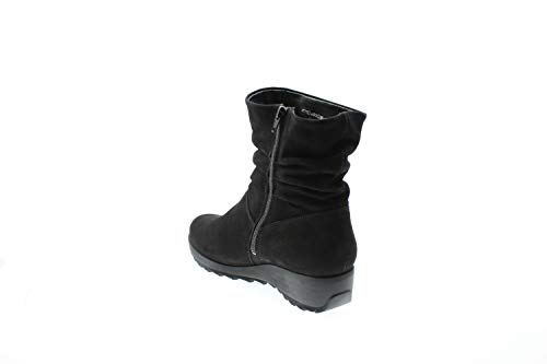 Mephisto Agatha 6900 Bucksoft Black - Botas para Mujer Negro Size: 37 EU