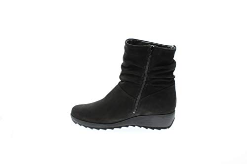 Mephisto Agatha 6900 Bucksoft Black - Botas para Mujer Negro Size: 37 EU