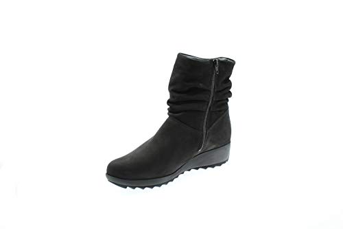 Mephisto Agatha 6900 Bucksoft Black - Botas para Mujer Negro Size: 37 EU