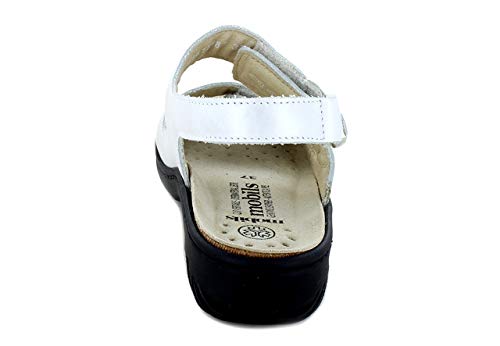 Mephisto GETHA - Sandalias, color plateado, color Blanco, talla 41 EU