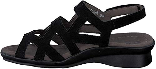 Mephisto Pamela Mujeres de Las Sandalias con Velcro Bucksoft 6900 Black tamaño : 42 EU