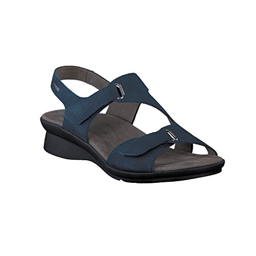 Mephisto París Mujer Sandalias Classic Bucksoft 6945 Navy tamaño : 35 EU