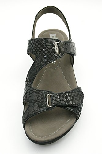 Mephisto París Mujer Sandalias Classic Queen 14700 Black tamaño : 37 EU