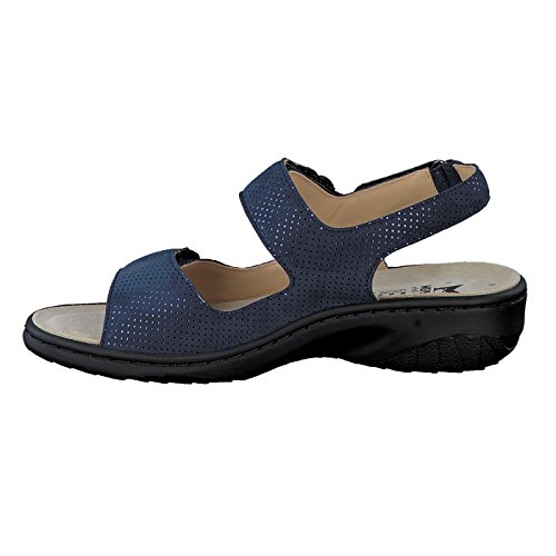 Mephisto Scarpe Sandalo Donna GETHA Silencio-Magic 10345-30055 Navy Primavera Estate 2018