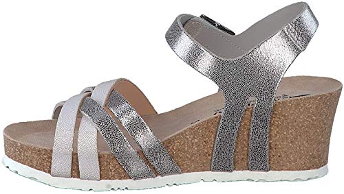 Mephisto Scarpe Sandalo Donna Lanny Venise 19168-19130 Silver Primavera Estate 2018