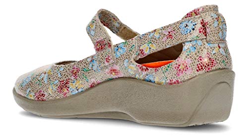 Merceditas Licra para Plantillas arcopedico m-4053 Flores 40 EU