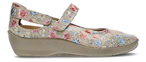 Merceditas Licra para Plantillas arcopedico m-4053 Flores 40 EU