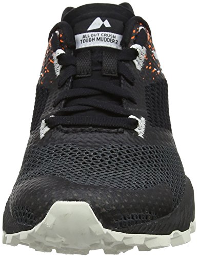 Merrell All out Crush Tough Mudder 2, Zapatillas de Running para Asfalto para Mujer, Negro TM Orange, 37 EU