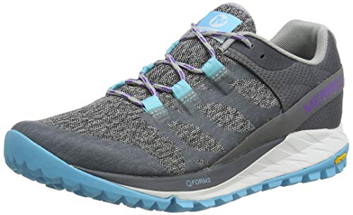 Merrell Antora, Zapatillas de Running para Asfalto para Mujer, Gris (High Rise), 42 EU
