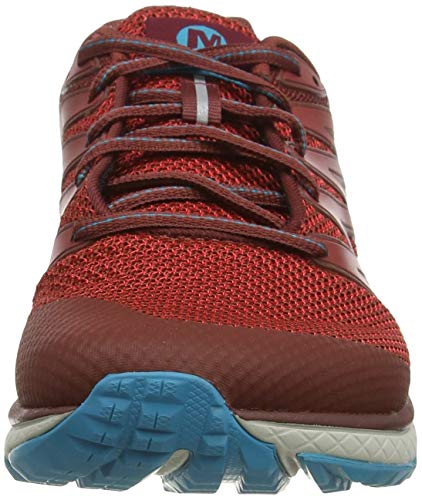 Merrell Bare Access XTR, Zapatillas para Caminar Hombre, Rojo (Magma), 43 EU