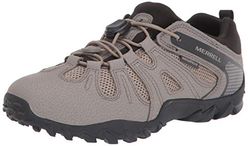 Merrell Chameleon 8 Stretch Waterproof, Zapatillas Deportivas para Interior Unisex Niños, Marrón (Boulder), 35 EU