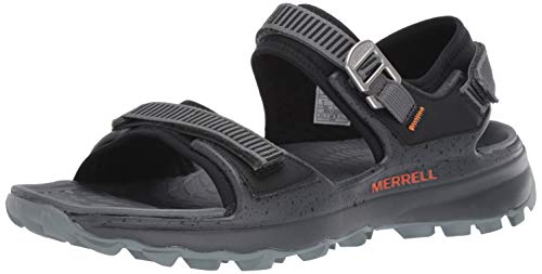 Merrell CHOPROCK Strap, Sandalias de Senderismo Hombre, Negro (Black), 46 EU