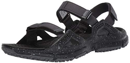 Merrell HYDROTREKKER Strap, Sandalias de Senderismo Hombre, Negro (Black), 46 EU