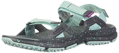 Merrell HYDROTREKKER Strap, Sandalias de Senderismo Mujer, Azul (Aqua), 39 EU
