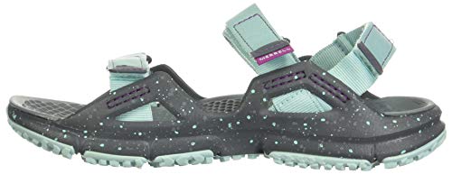 Merrell HYDROTREKKER Strap, Sandalias de Senderismo Mujer, Azul (Aqua), 39 EU