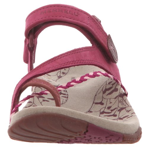 Merrell J36520_Vert - Sandalias de cuero para mujer, color rojo talla 38