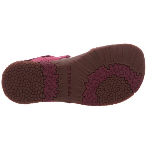 Merrell J36520_Vert - Sandalias de cuero para mujer, color rojo talla 38