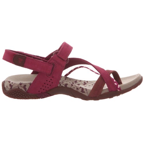 Merrell J36520_Vert - Sandalias de cuero para mujer, color rojo talla 38