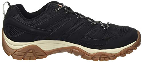 Merrell MOAB 2 GTX, Zapatillas de Senderismo Hombre, Negro/Goma, 45 EU