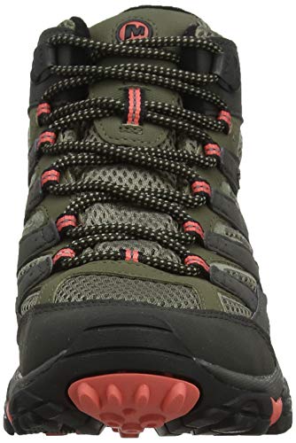 Merrell MOAB 2 Mid GTX, Botas de Senderismo Mujer, Gris Beluga Olive, 39 EU