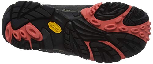 Merrell MOAB 2 Mid GTX, Botas de Senderismo Mujer, Gris Beluga Olive, 39 EU