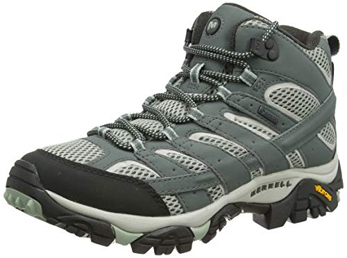 Merrell MOAB 2 Mid GTX, Botas de Senderismo Mujer, Verde (Laurel), 39 EU