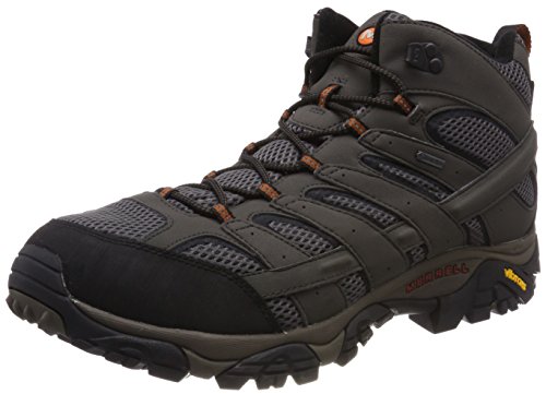 Merrell Moab 2 Mid GTX, Botas de Senderismo para Hombre, Gris (Beluga), 43 EU