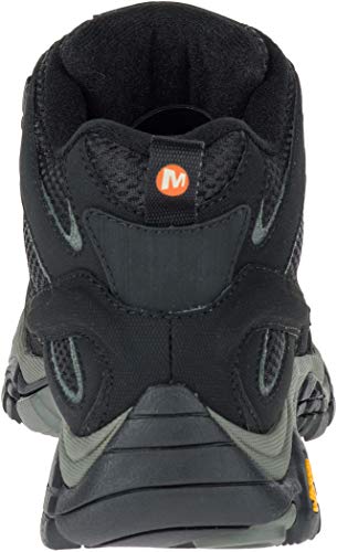 Merrell MOAB 2 Mid GTX, Botas de Senderismo, Sintético Mujer, Negro, 38.5 EU