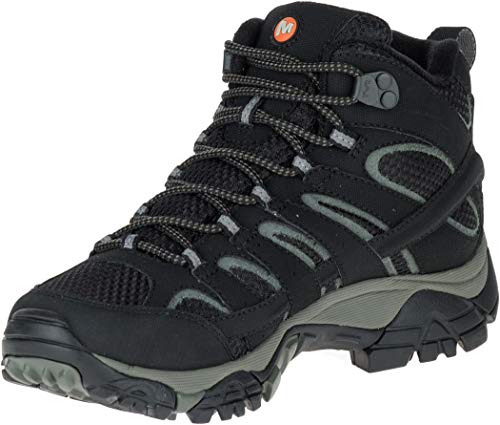 Merrell MOAB 2 Mid GTX, Botas de Senderismo, Sintético Mujer, Negro, 39 EU