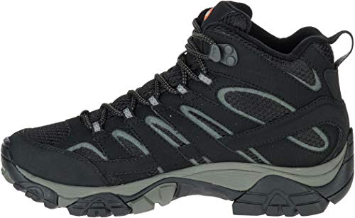 Merrell MOAB 2 Mid GTX, Botas de Senderismo, Sintético Mujer, Negro, 39 EU