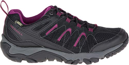 MERRELL Outmost Vent, Botas Tiempo Libre y Sportwear Mujer, Black (Negro), 37.5 EU