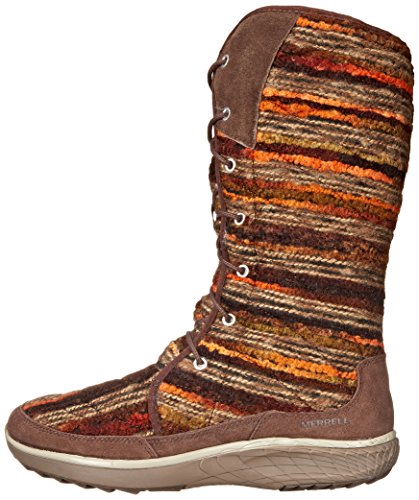 Merrell Pechora Sky - Botines Mujer, Marrón (Schwarz), 36