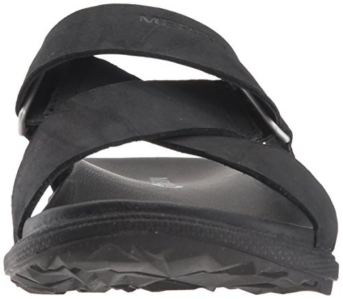 Merrell Sandalias de diapositivas alrededor de la ciudad Sunvue para mujer, Negro (Negro), 37 EU
