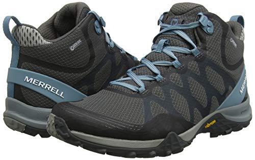 Merrell Siren 3 Mid GTX, Botas de Senderismo Mujer, Gris, 39 EU