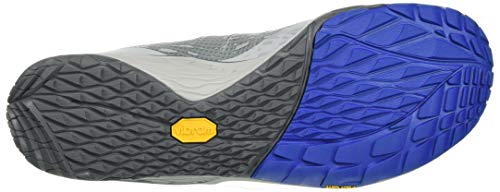 Merrell Trail Glove 5, Cross Trainer Hombre, Gris (Grey/Cobalt), 43 EU